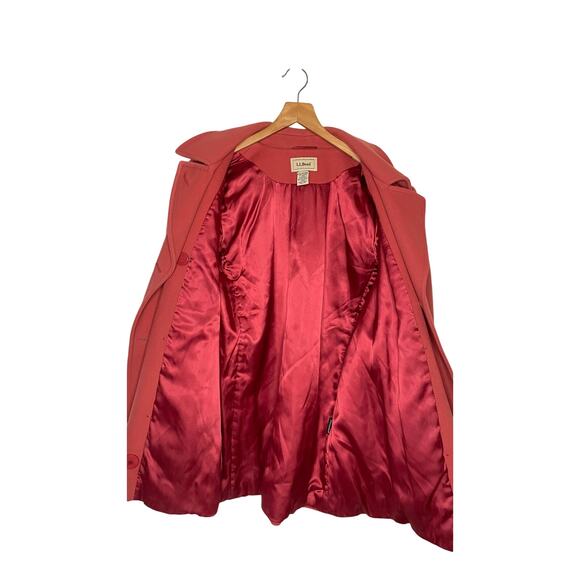 L.L. Bean Thinsulate Wool Cashmere Double Breasted Peacoat - Picture 4 of 6